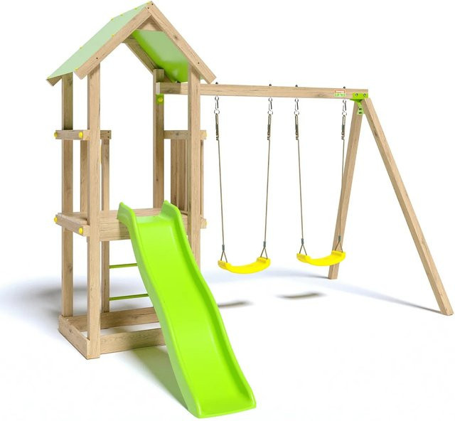 Trigano Spielturm Easy Xperience mit Rutsche, Sandkasten und Schaukel, Höhe: 2,40 m - Bild 1