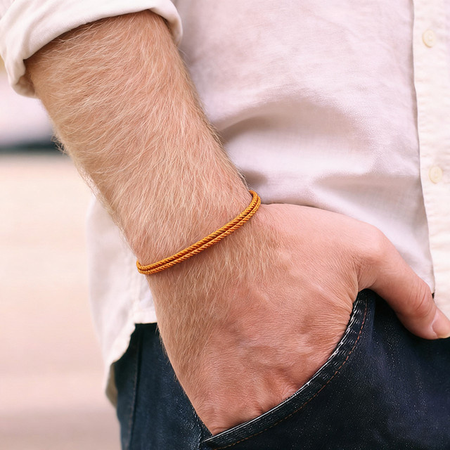 Noter Schnurarmband, 2 mm, Herren - Bild 1