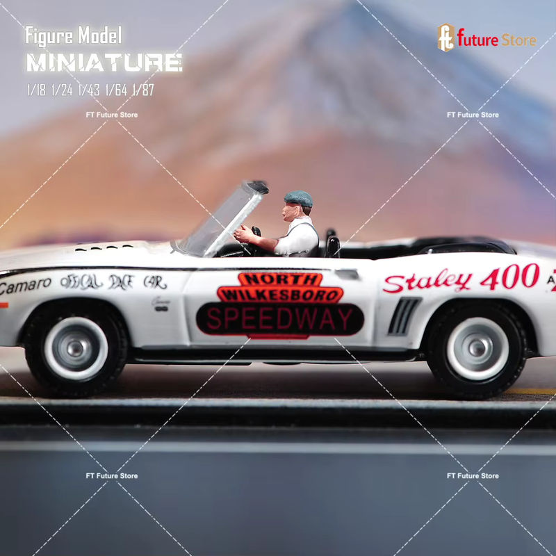 MAK Miniatur Fahrer Figuren für Modellbau und Fahrzeug-Szenen, mehrfarbig, Kunststoff - Bild 2