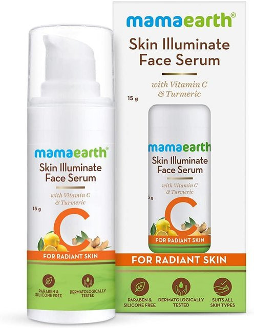 Mamaearth Skin Illuminate Gesichtsserum mit Vitamin C, 15 g - Bild 1