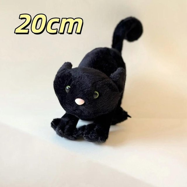 Yiran Health & Beauty Kawaii Halloween Eule Schwarze Katze Graue Fledermaus, Plüschtiere - Bild 1
