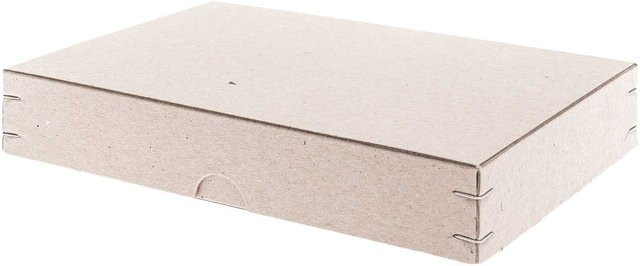 Rico Design Ritzschachtel rechteckig in Grau B/T/H: 12 x 18 x 3,5 cm - Bild 1