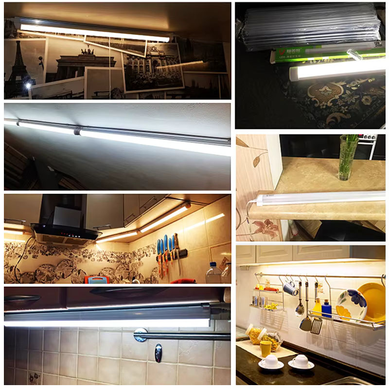 CANMEIJIA LED Rohr Lampe in Weiß für Decke und Wand zur Innenbeleuchtung in Küche und Schlafzimmer - Bild 5