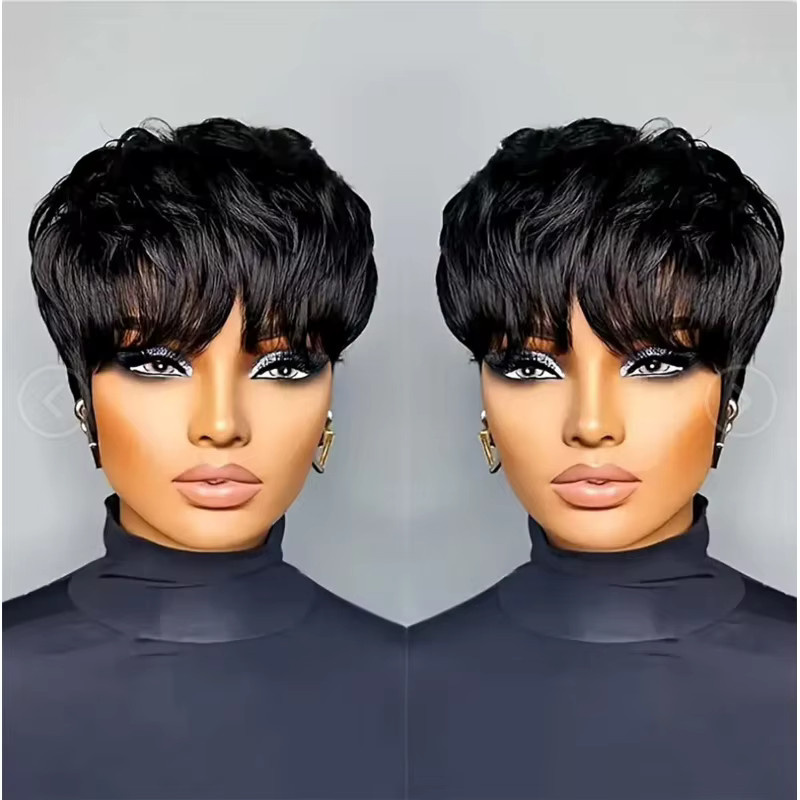 Suri Hair Pixie-Schnitt-Perücke, schwarz, Damen - Bild 2