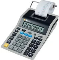 TWEN Tischrechner 120 PD mit Druckausgabe in Grau und Schwarz - Bild 1