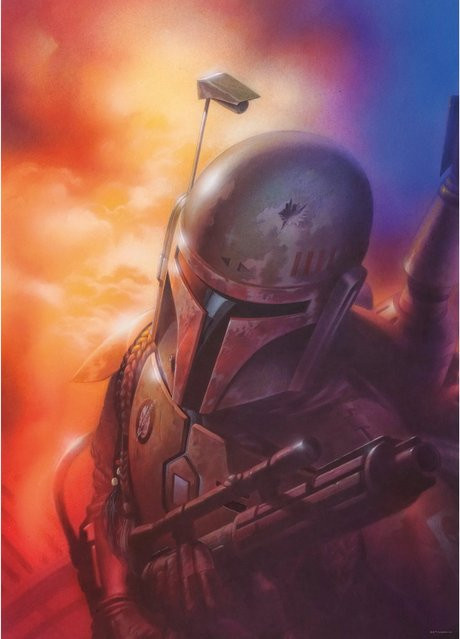 Komar Wandbild Star Wars Mandalorian bunt, B: 50 cm, H: 70 cm - Bild 1
