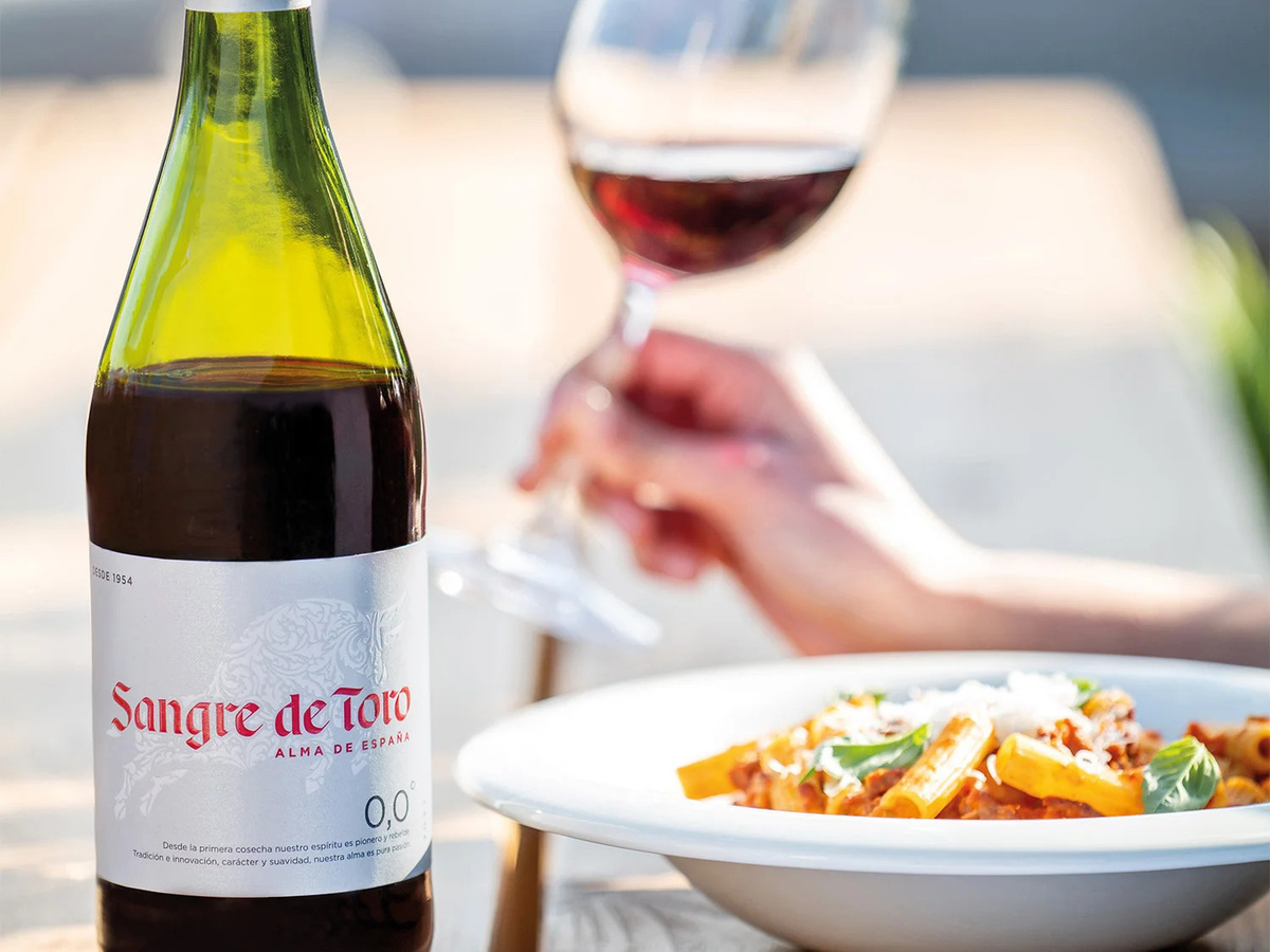 Sangre de Toro Alkoholfreier Wein Rotwein halbtrocken vegan 2023 0,75 l - Bild 3