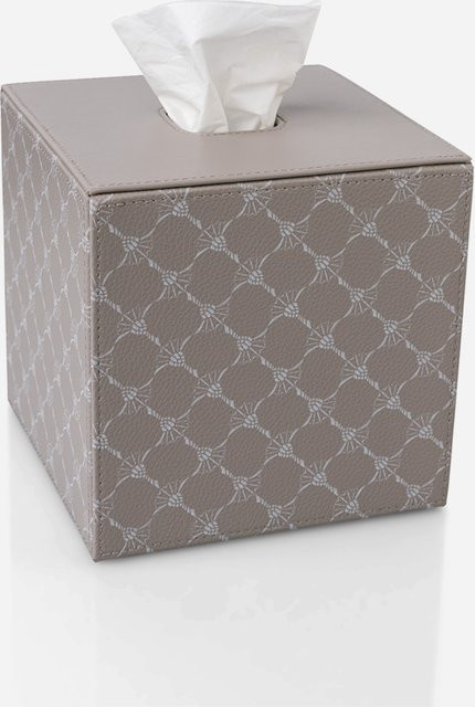 JOOP! Kleenexbox CORNFLOWER quadratisch in Beige - Bild 1