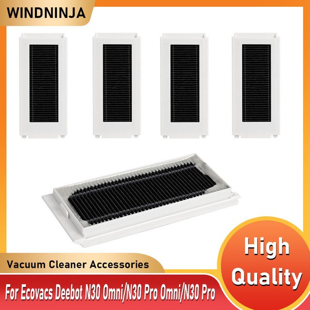 Ecovacs HEPA-Filter für DEEBOT N30 Omni und N30 Pro Omni Saugroboter Zubehör in Weiß - Bild 1