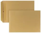 POSTHORN Versandtasche DIN C4 aus Kraftpapier, selbstklebend, Braun/Beige, B: 32,4 cm x H: 22,9 cm - Bild 1