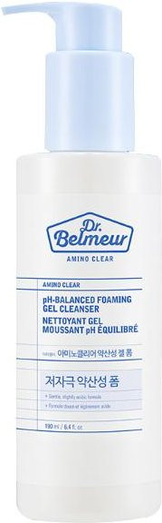 THE FACE SHOP Dr. Belmeur Amino Clear Gel Reinigungsschaum, 190 ml, mit Salicylsäure - Bild 1