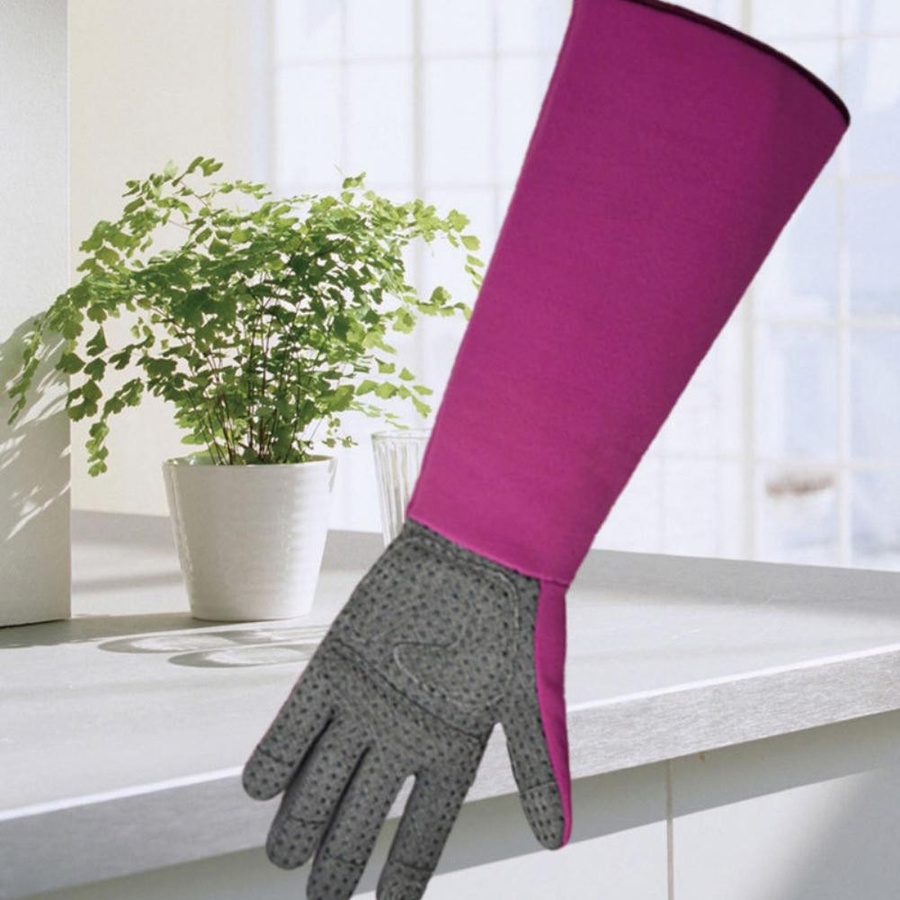 Rutschfeste und strapazierfähige Gartenhandschuhe von Household supplies MH in Größe M für Gartenbau und Bauarbeiten, unisex, aus Nylon und nicht gewebtem Material - Bild 3