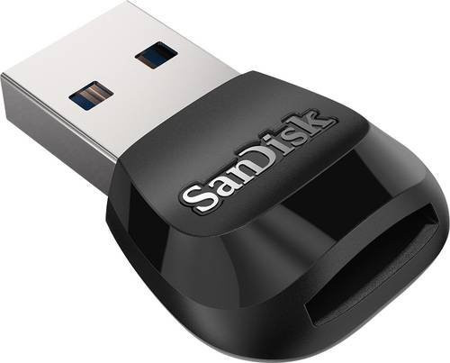SanDisk MobileMate Externer Speicherkartenleser USB-A USB 3.2 Gen 1 Schwarz - Bild 1