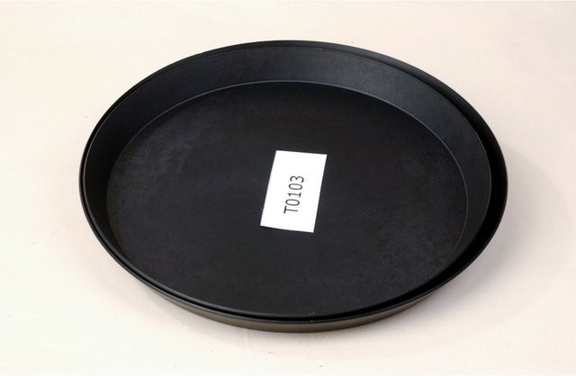 Scaritech Küchenform aus Silikon, 5er Pack, rund, Durchmesser: 28 cm, schwarz, Antihaftbeschichtung - Bild 1