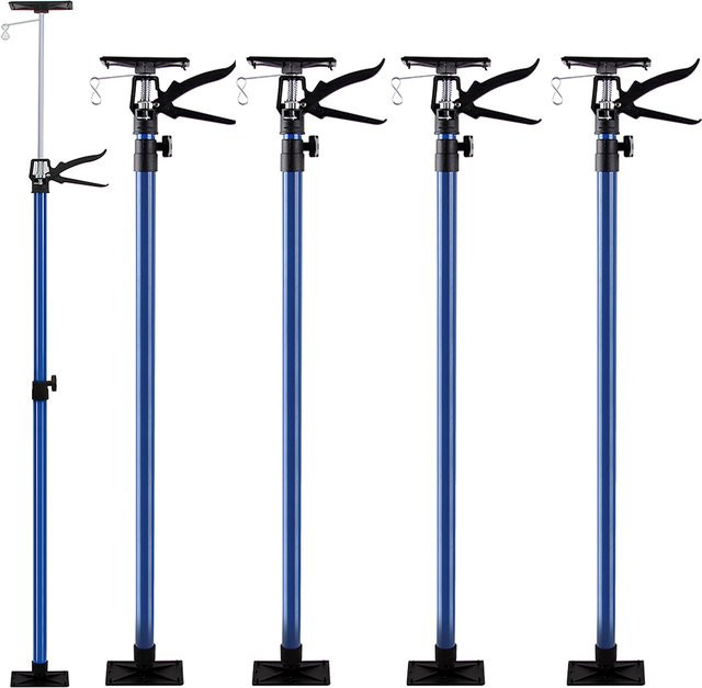 Monzana Zargenspanner 4er-Set Blau Stahl 115-290 cm - Bild 1