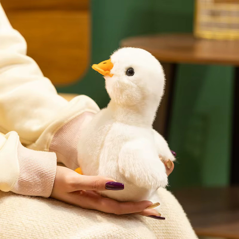 MIAOOWA Enten-Plüschtier, Weiß, 16cm - Bild 4