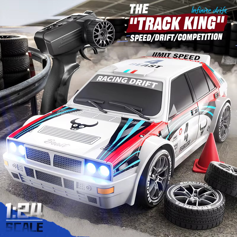ZNLYRION RC Drift Car 204PRO, ferngesteuertes Rennauto, 1:24, mit LED-Licht - Bild 3