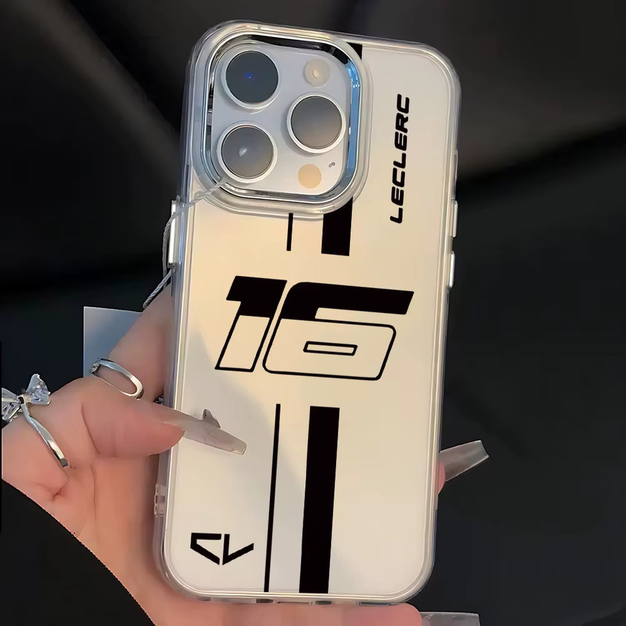 Transparente Softcover Handyhülle Hot C Charles Leclercs 16 für Apple iPhone 17 16 15 14 13 12 11 Pro Max X XR Air Plus - Bild 2