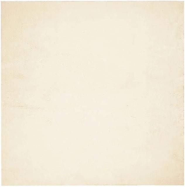 vidaXL Teppich HUARTE Kurzflor in Creme/Beige, quadratisch, weich, waschbar und rutschfest, B/T: 120 x 120 cm - Bild 1