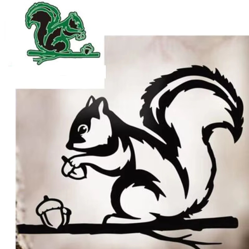 Metall Stanzform für Scrapbooking mit Tier-Motiven Pferd und Katze zur Papiergestaltung und Prägung - Bild 3