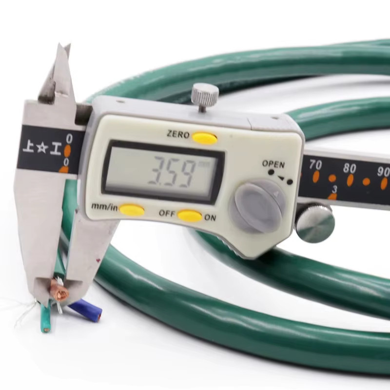 Hifi XLO PL1500 Audio Netzkabel aus versilbertem Kupfer für Verstärker in Grün - Bild 2
