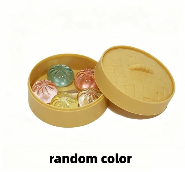 BC Pet Supplies Mini-Teigtaschen-Quetschspielzeug-Set mit Dampfgarer, 5-teiliges Set - Bild 1