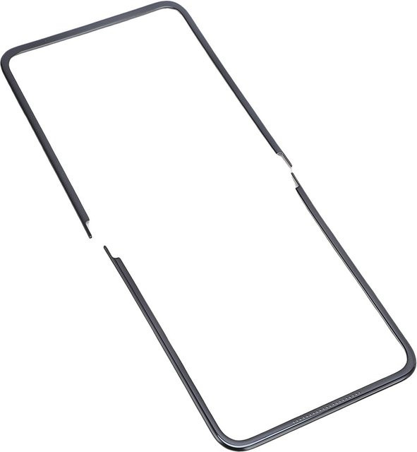 Motorola Moto Razr 50 Ultra Mittlerer Rahmen für LCD-Anzeige in Grau - Bild 1