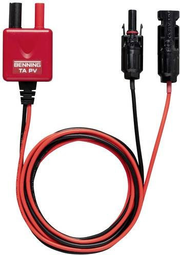 Benning Messadapter TA PV MC4 in Rot - Bild 1