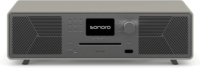 Sonoro Meisterstück Gen.2 All-In-One Audiosystem in Sandstein Matt/Satingrau - Bild 1