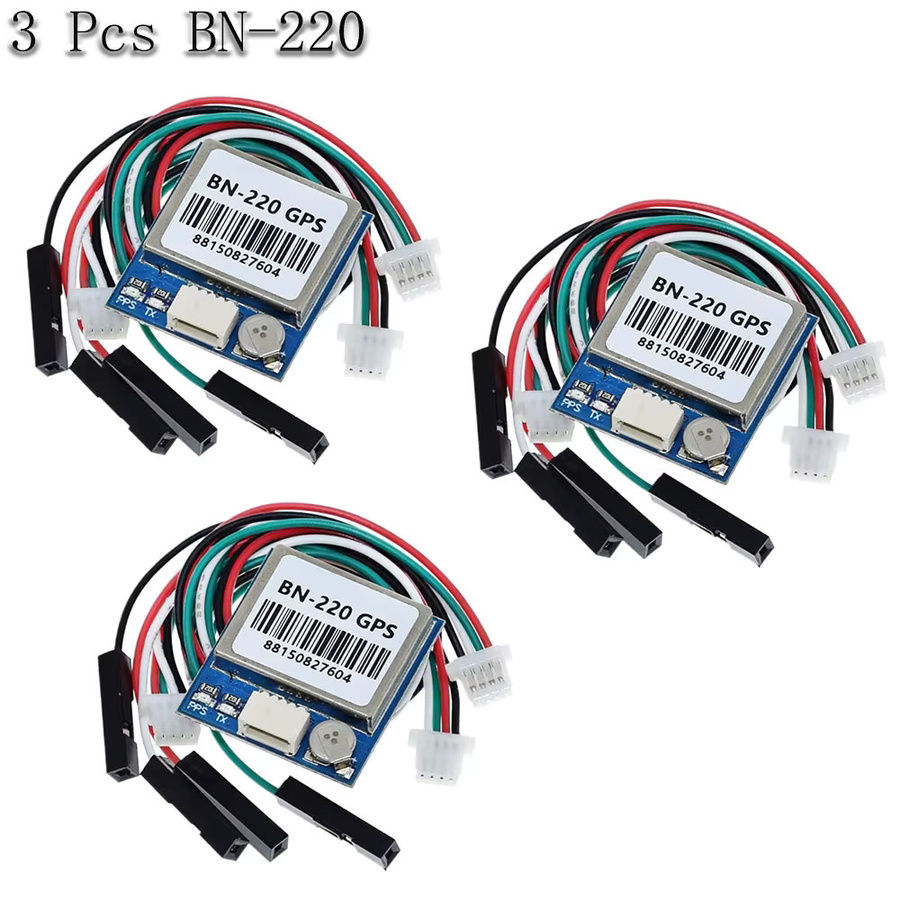 QX-MFLU BN220 BN-880 GNSS-Modul mit integrierter FLASH-Antenne, Dual-GPS GLONASS, 3,0V-5,0V TTL-Level, Blau - Bild 3
