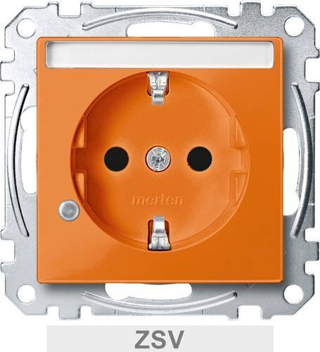 Merten Steckdose System M in Orange MEG2303-0302 - Bild 1