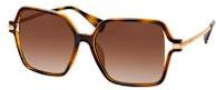 Ralph RA 5319U Sonnenbrille, quadratisch, Vollrand, braun, Damen - Bild 1