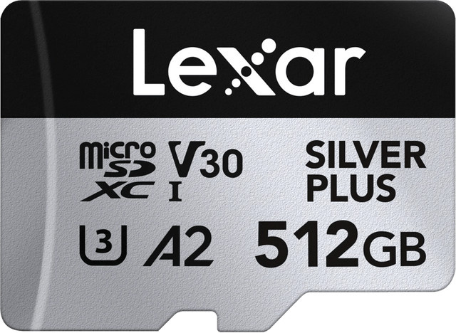 Lexar Professional microSDXC Silver Plus Speicherkarte 512GB V30 - Bild 1