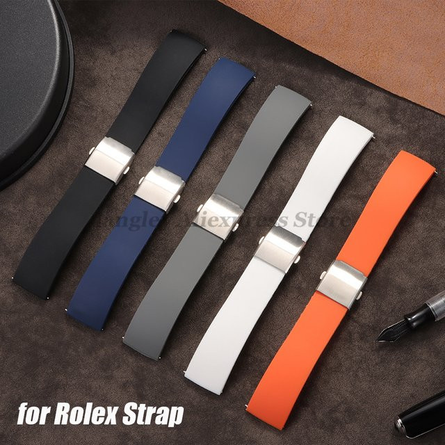 Uhrenarmband Silikon, Schwarz, Herren - Bild 1