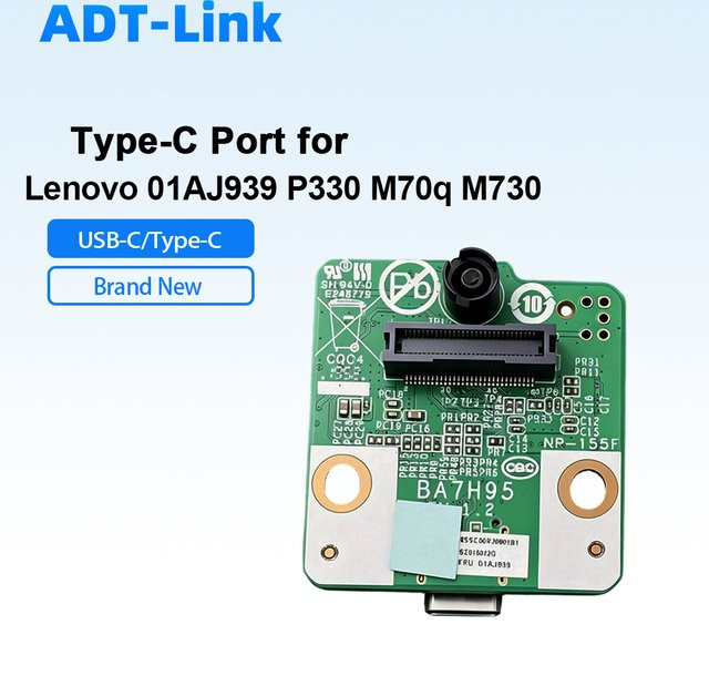 Lenovo 01AJ939 USB-C Port Erweiterungskarte Replikator für P330 M70q M730 - Bild 1