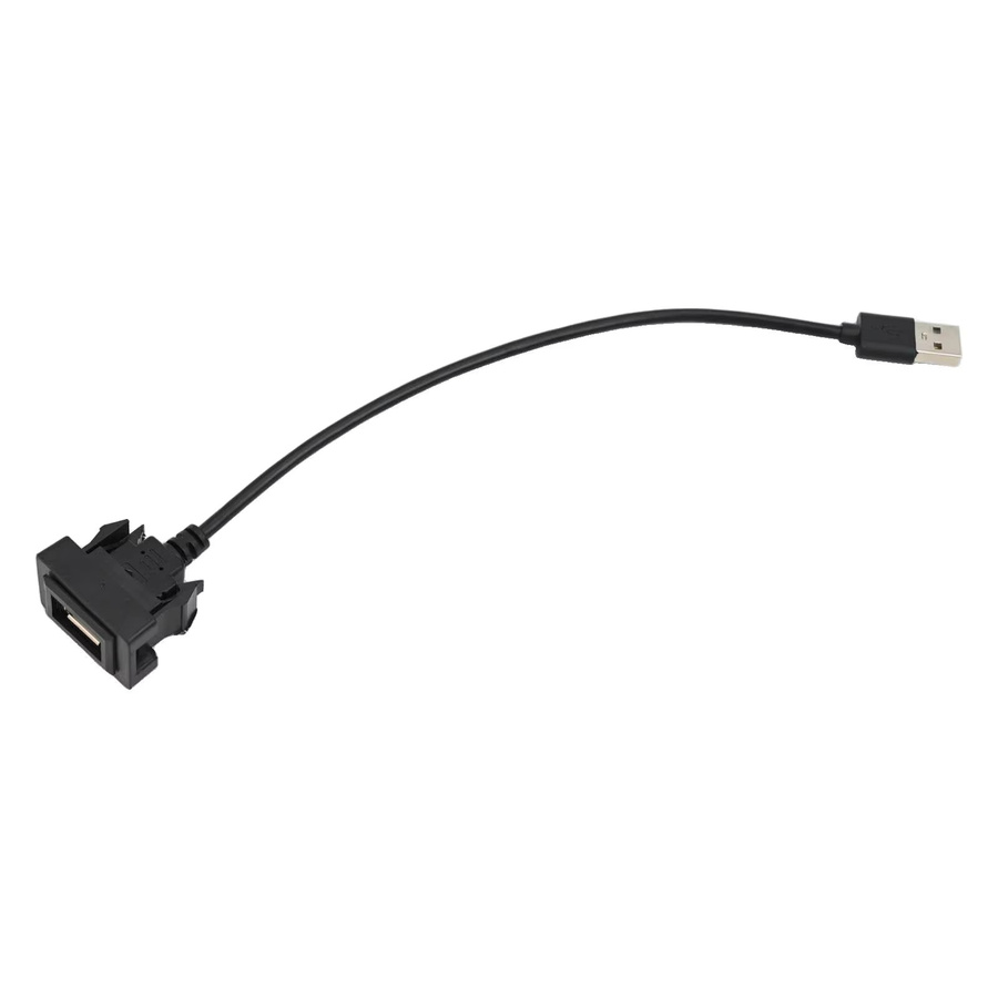 SUITU USB-C und USB-A Passthrough Kabel für Toyota Camry, Corolla, Tundra und 4Runner, Schwarz - Bild 2