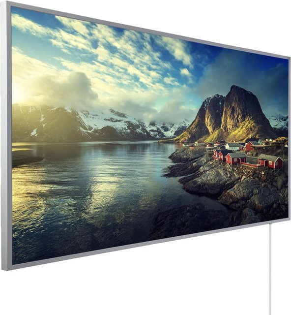 Könighaus Infrarotheizung Panorama-Serie Aussicht Norwegen B: 100 cm, H: 60 cm, 600 W - Bild 1