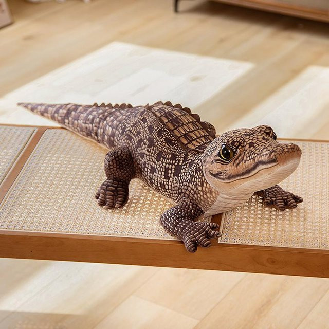 Yiran toy Alligator Plüschtier, Simulation Krokodil Puppen, 100cm - Bild 1
