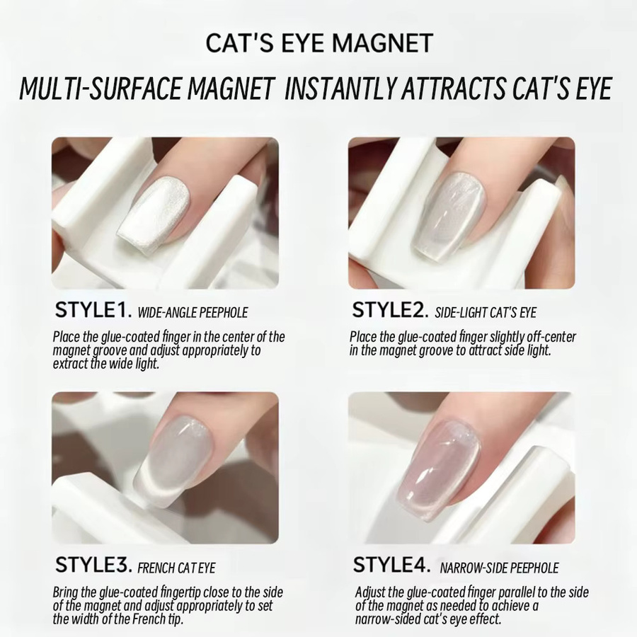 5D Cat Eye Nagel Magnet Werkzeug für Cat Eye Gel Effekt - Bild 3