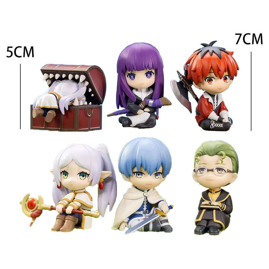 Bandai Frieren: Beyond Journey's End, Actionfiguren, 6-teiliges Set - Bild 3