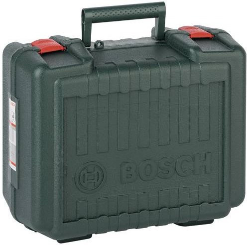 Bosch Kunststoffkoffer für Oberfräsen und Flachdübelfräsen in Grün, B: 34,0 cm, T: 21,0 cm, H: 21,0 cm - Bild 1