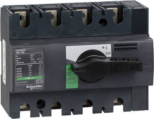 Schneider Electric 28913 Lasttrennschalter 160A 250 V/DC 690 V/AC Schwarz - Bild 1