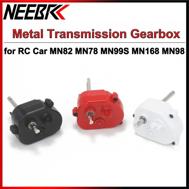 NeebRC Metall-Getriebe für 370 Motor, RC Auto Crawler Upgrade-Zubehör - Bild 1