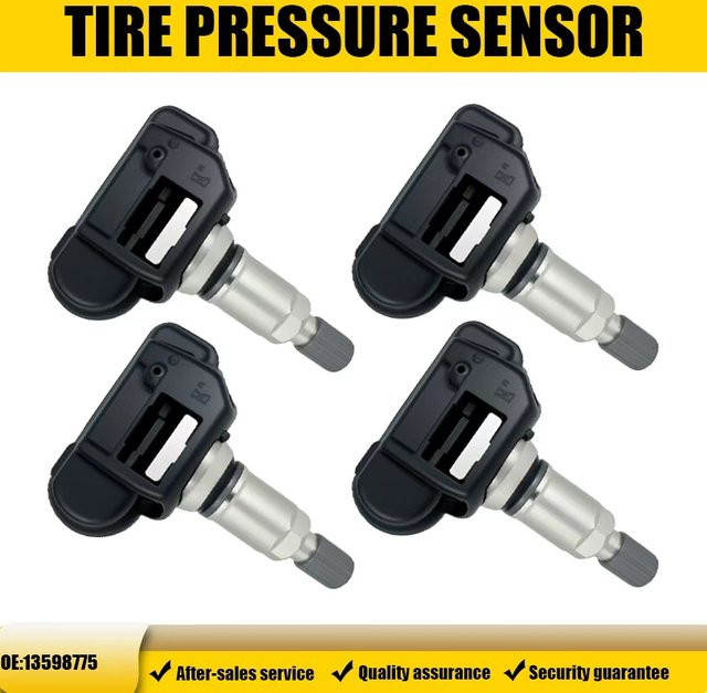 ANWAYTECH TPMS Reifendrucksensor 433MHz für Opel Astra J K Corsa Insignia, Farbe: Schwarz - Bild 1