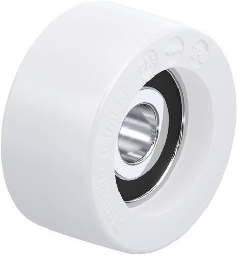Blickle Führungsrolle FPO 40x20/10-9K in Weiß mit 130kg Tragfähigkeit und 40mm Durchmesser - Bild 1
