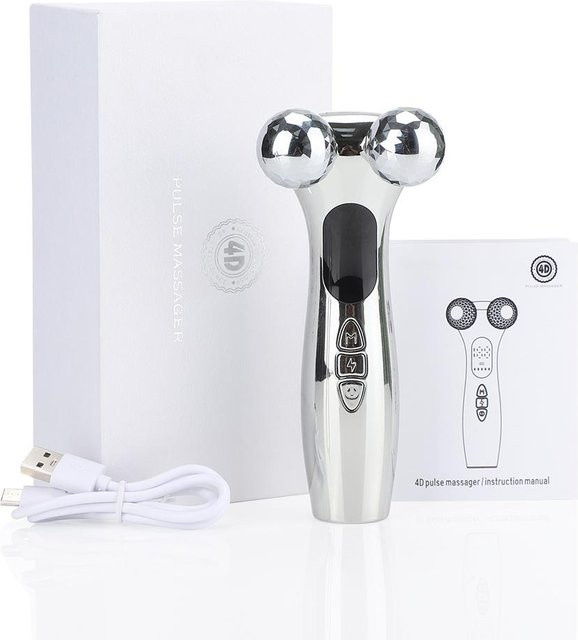 Binchi Health Technology Elektrisches Gesichts-Massagegerät, Silber - Bild 1