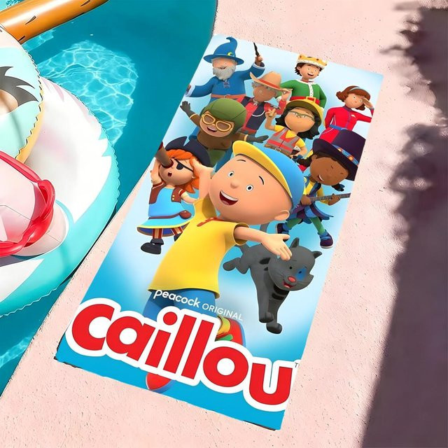 C-Caillou Mikrofaser Strandtuch von JMG Household Supplies, schnelltrocknend und sandfrei, Multicolor, B: 60 cm, H: 35 cm - Bild 1