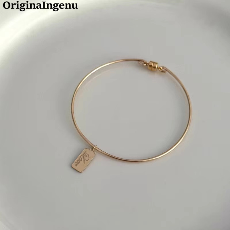 OriginaIngenu Armreif, 14 Karat Gold gefüllt, Gold, Unisex - Bild 3