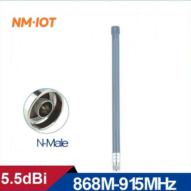 Heltec Automation Meshtastic MeshCore Glasfaser-Antenne 860-930MHz 5,5dBi 40cm für LoRa LoRaWAN NB-IoT mit N-Kabel und Heltec LoRa32 V3/V4 Tracker - Bild 1