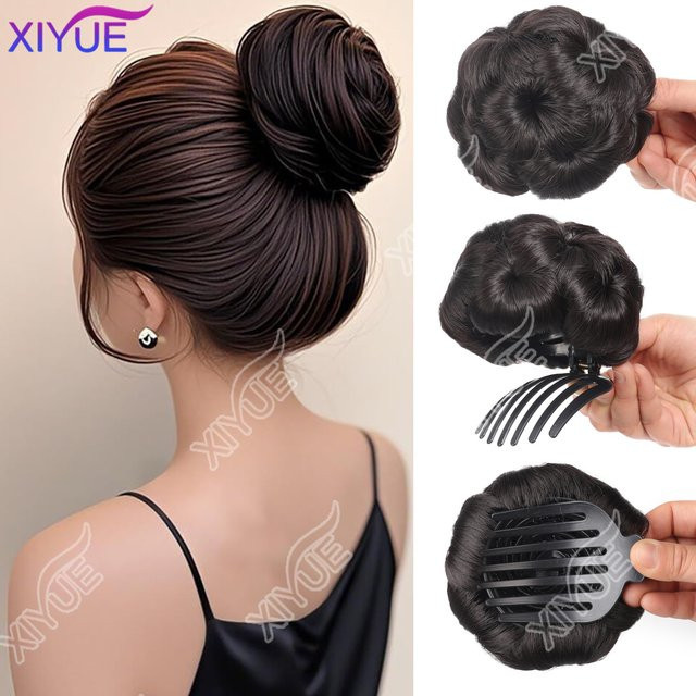 XIYUE Haarteil Chignon Haarknoten, Damen, Synthetische Hochtemperaturfaser - Bild 1